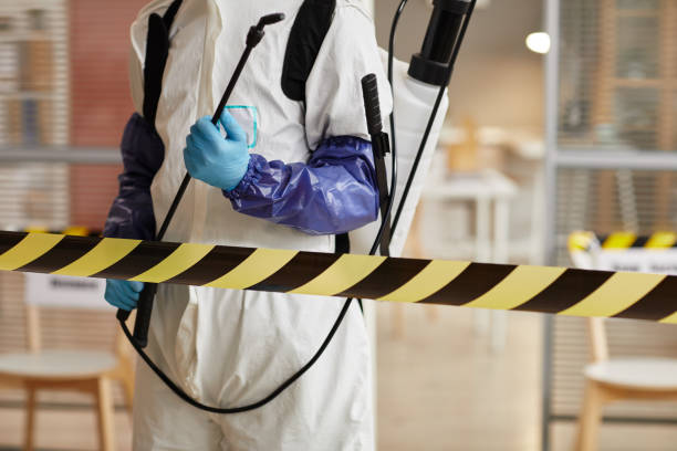 Professional Biohazard technician working in Merrick, NY